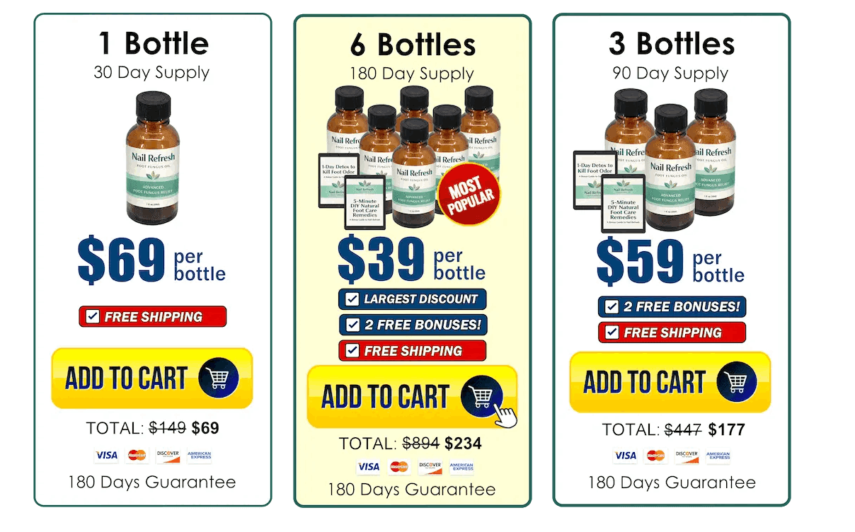 Nail Refresh bottles